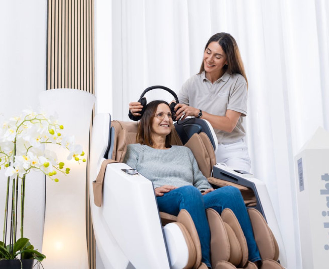 Brain Light & Massagestuhl